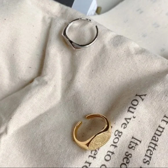 ⚡️Insta sun moon sterling silver open ring - Picture 5 of 5